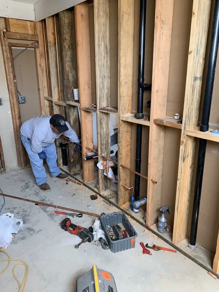 Commercial rough-in plumbing for Commercial Plumbing in Drexel Hill Center